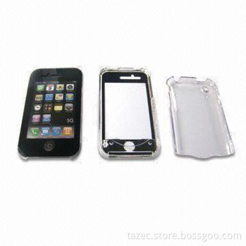 Crystal Cases with Touch Sensitive Screen for iPhone 3G, Available in Various Colors